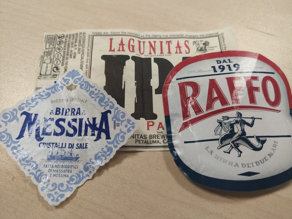 QuimRockOficial's tweet photo. Traídas desde Italia gracias a la gestión del becario. #BeerDisaster #BeerLabels https://t.co/wsRAhF9hgy
