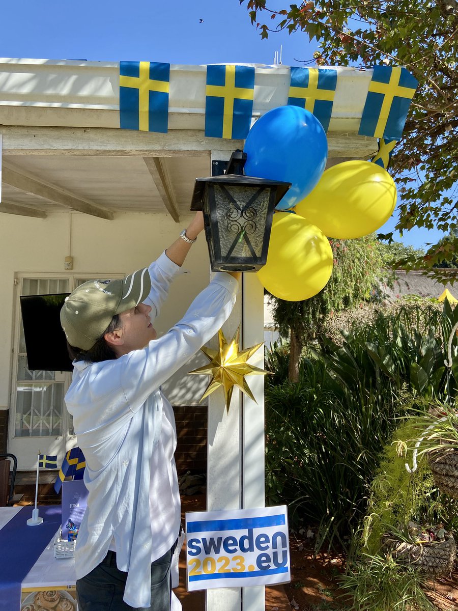 Getting ready for #SwedishNationalDay. Looking forward to #celebratingsweden with our guests.
#sweden500