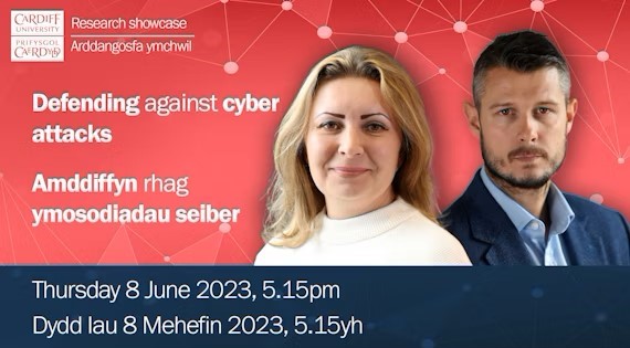 Join @pbFeed and @YCherdantseva  as they share @cardiffuni's exciting cyber security and #AI systems research.
💻💻💻
Ymunwch â @pbFeed ac @YCherdantseva wrth iddynt rannu ymchwil gyffrous systemau seiberddiogelwch ac #AI@cardiffuni.

cardiff.ac.uk/community/even…