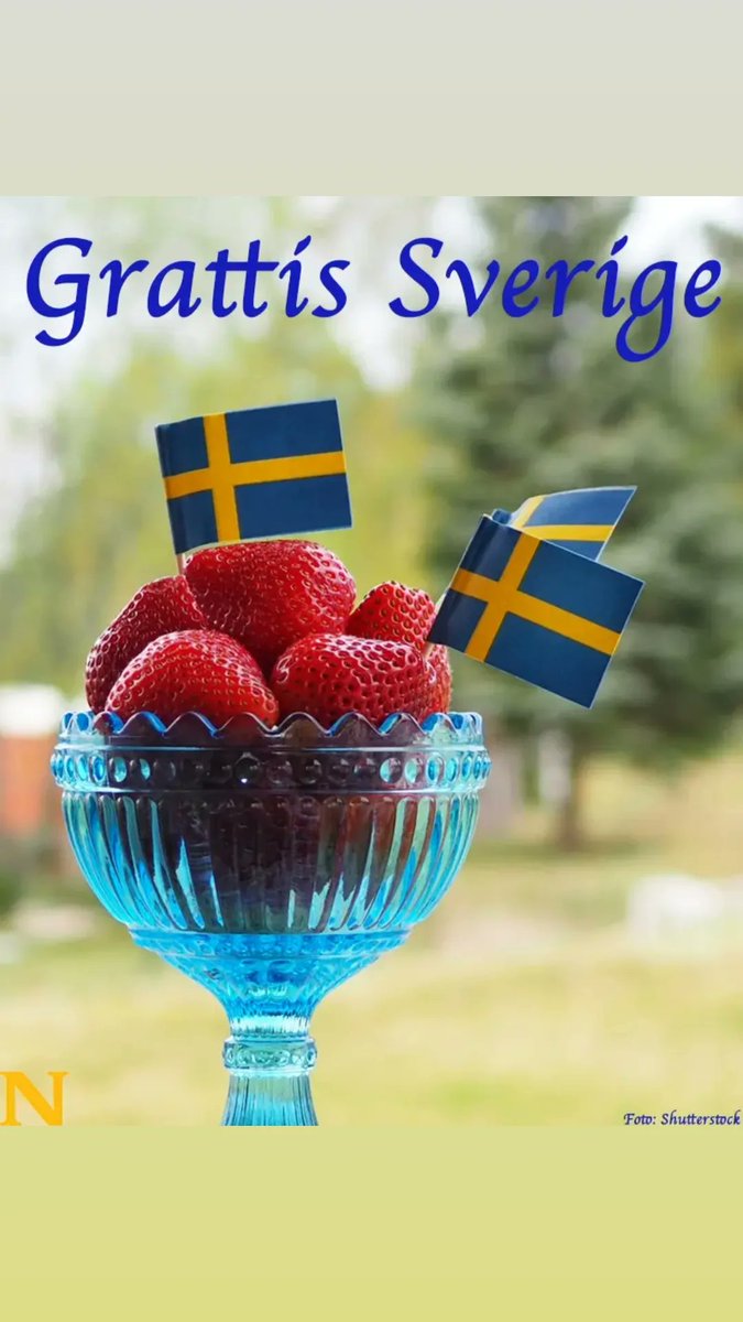 Today is Swedens Nationaldays 🤗☕️🥀🍀🥀🇸🇪