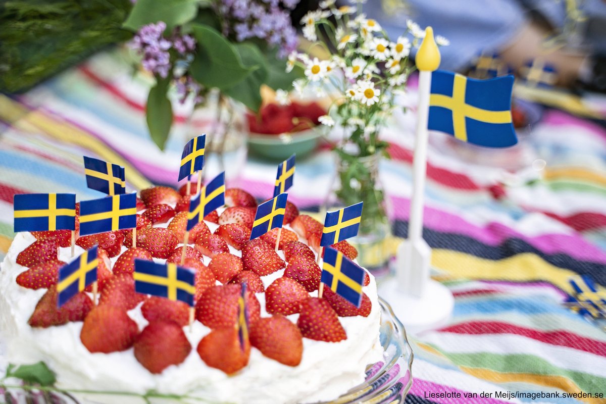 Happy National Day! 🥳

On 6 June 1523, Gustav Vasa was elected king, which laid the foundation of 🇸🇪 as an independent state – 500 years ago today! 🎂

Our National Day also commemorates the adoption of a new constitution in 1809.

📷 Lieselotte van der Meijs/imagebank.sweden.se