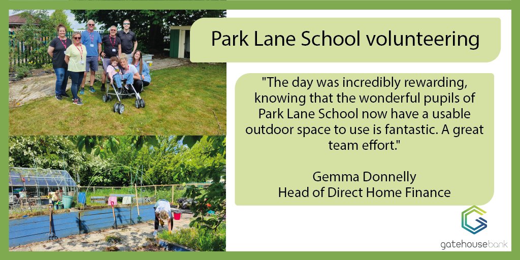 We'd like to say a big thank you to some of our colleagues for volunteering at @ParkLane118. They cleared the school garden which was previously unusable, painted the flowerbeds and jet washed the plaques.

Your hard work is much appreciated.

#Volunteering