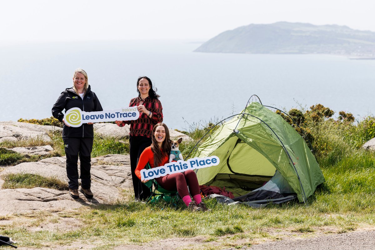 We're delighted to launch the 2023 #LoveThisPlace Campaign. Join us this summer to #LoveThisPlace and #LeaveNoTrace. This year we ask everyone to give back to nature, by taking the #LoveThisPlace Promise.

PRESS RELEASE: leavenotraceireland.org/leave-no-trace…
