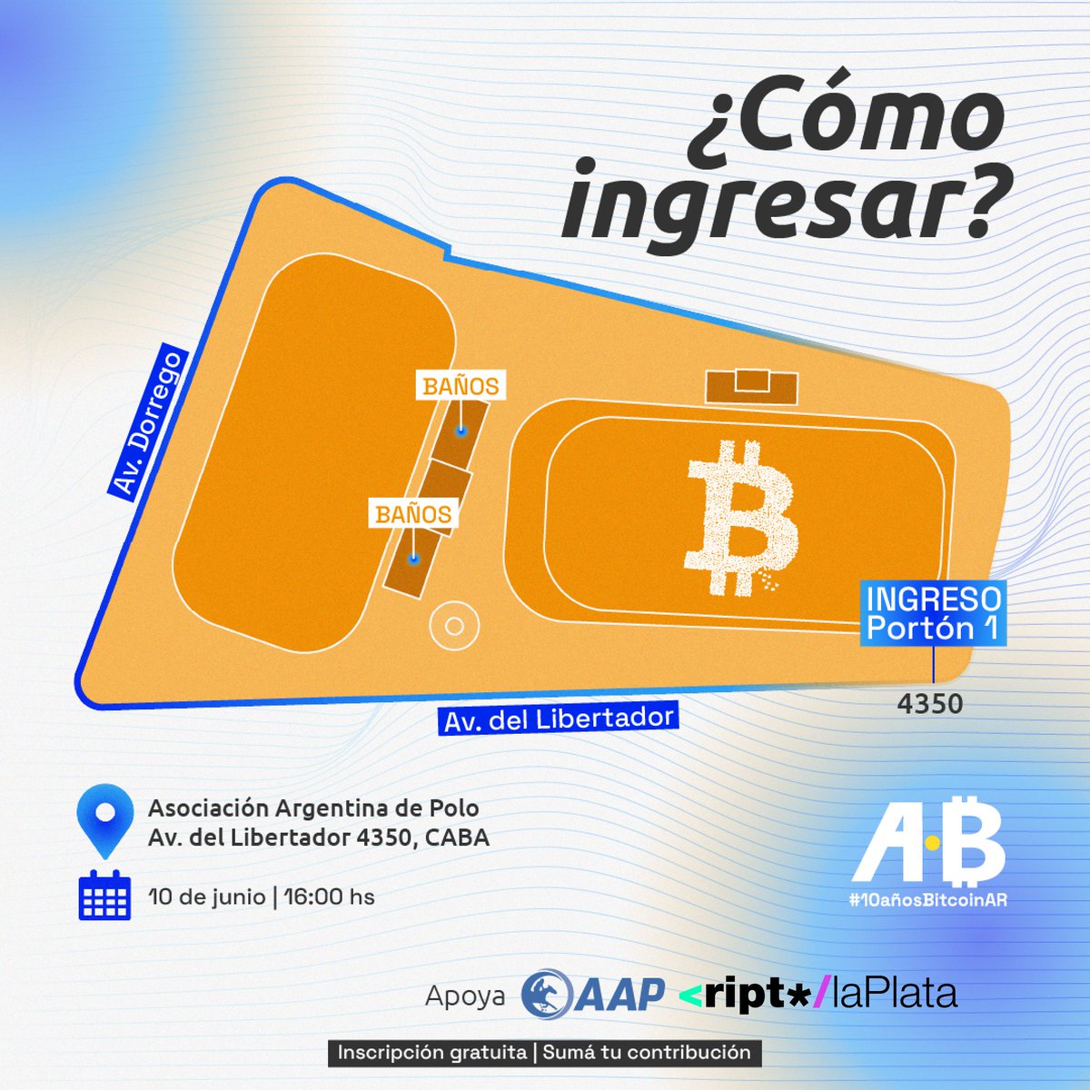 CriptoLaPlata_'s tweet photo. Será un lindo evento para difundir y mostrarle al mundo #bitcoin su comunidad y celebrar los 10años de trabajo que han venido haciendo en la @BitcoinAR 🎉🚀
Vienes con nosotros en el micro #criptoneta https://t.co/xxUL5MCILj