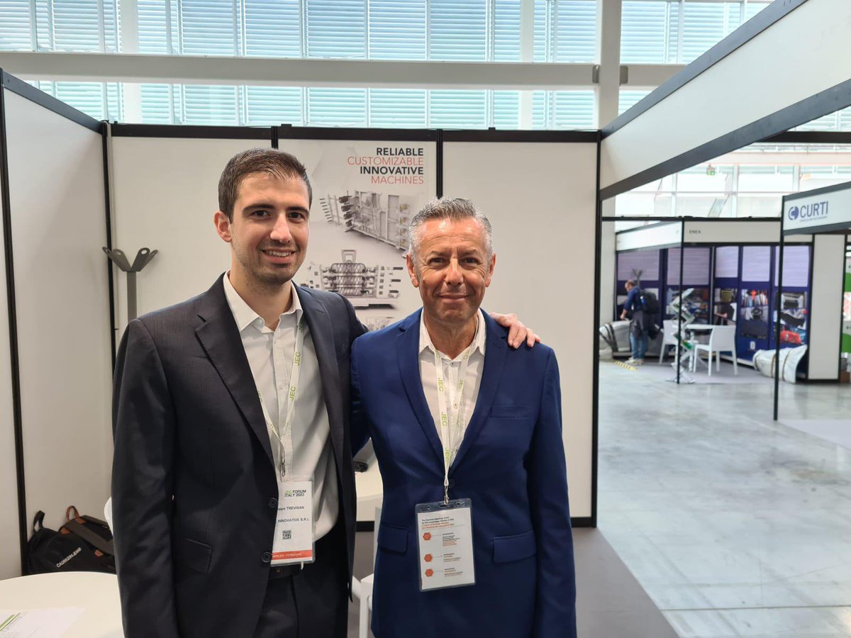 We're at #JECForumItaly! Today and tomorrow, we'll be available for #B2Bmeetings at our booth. Don't miss the chance to discover how our #experience and advanced #technologies can assist you in reaching your goals in the #composites #industry. Join us! @JECComposites #JECItaly