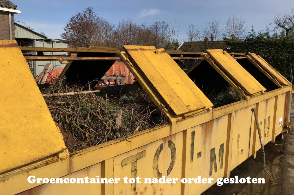 MarkerNews's tweet photo. Groencontainer tot nader order gesloten
https://t.co/aT4oX7Mk4i #Marken #Boxenring #EilandraadMarken #groencontainer #vrijwilligers #gesloten https://t.co/CUgG8VJtiD