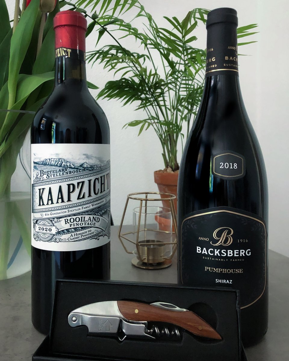 As wine-lovers we like nothing more than to get special bottles of wine as gifts so we've put together a gift we'd love to receive: two delectable bottles of red wine and a corkscrew🍷
Order that great wine-lover in your life a special delivery here: wickedcapewines.co.uk/shop/p/red-win…
