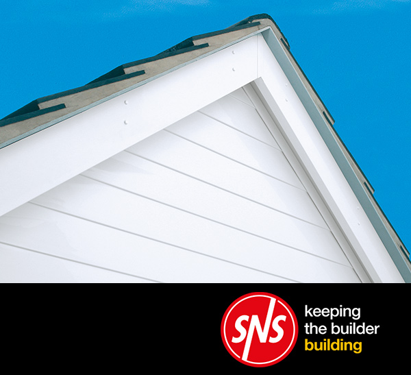 uPVC fascia and soffit boards are some of the core products stocked at SNS Building Products. Roofline plastics are available next day within our delivery area.

Call us on 0118 987 3344, or visit our website at snsbp.co.uk