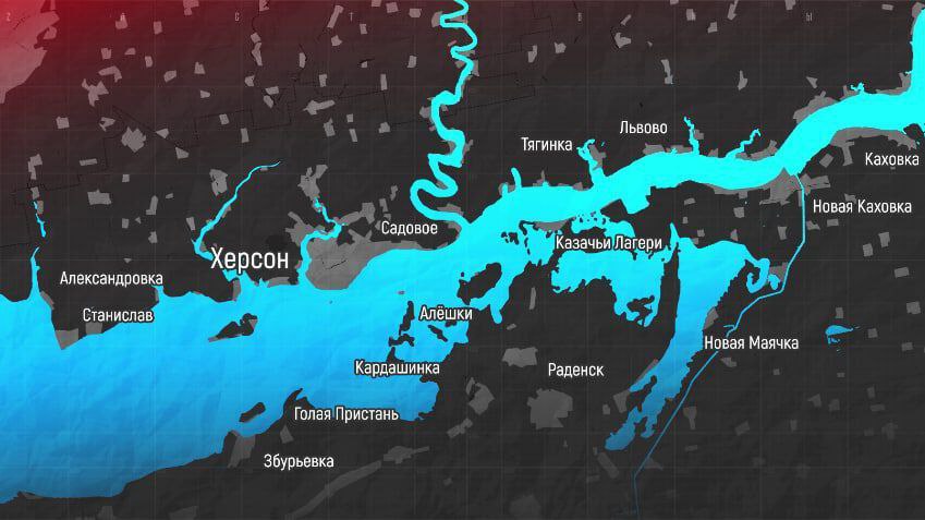 MikaelValterss1's tweet photo. NEWS UPDATE  & ANALYSIS  NOVA KAKHOVKA DAM DESTROYED MORNING JUNE 6
The very large hydroelectric powerplant (HPP) dam over the Dniepr in northern Kherson oblast (region) has been destroyed. Exactly what happened is unclear, Ukraine and its western allies blame Russia. Some russian sources blame Ukraine. There is also a third alternative. The dam could have been damaged from earlier explosions. 

Ukraine did its best during the Khersonoffensive to cut the road on top of the dam with serveral missile strikes, and the dam might have got structural damage then. Earlier this year Ukraine closed the reservoirs further north on the Dniepr and some experts thought that was to lower the water level in the reservoir to make offensive operations easier. But later Ukraine opened up the water. The reservoir has been filling up with this water and it has put pressure on the Nova Kakhovka dam.

There are no reasons for Russia to blow up the dam, since the water flowing to the south will mainly overflow the russian left eastern side of the river (look on the before and after maps) and the russian fortifications there. So the main alternatives are either that the ukrainian side destroyed the dam, but no large explosions has been seen, in preparation for the summer offensive, or that the dam collapsed under water pressure due to structural damage.

The dam continue to collapse in sections and the water level in the reservoir sink with 15 cm each hour. For now there are no problems with cooling of the Zaporizhia nuclear power plant (ZNPP). But it might have to be closed if cooling becomes a problem.

Water supply of Crimea are not threatened. The canal to Crimea starts north of the dam and it can be closed if water levels in the reservoir becomes to low. The small reservoirs along the canal are also filled to 80 percent.

Power supply might become a large problem in large parts of Ukraine both in ukrainian and russian controlled territory if both Nova Kakhovka HPP and ZNPP are put out of function. Ukrainian economy will also get a hit since Ukraine has been able to export surplus electricity to Europe, which will be impossible now.

If the ukrainian side close the dams north of the reservoir, water levels can get very low in the reservoir. It will make an attack over the reservoir much easier, but first the freed bottom must dry up, otherwise it will be hard to support anything else than very light infantry units. South of the dam some swy it will make an ukrainian attack easier since russian defence lines will be destroyed, but for a while the left eastern back will be overflowed and the Dniepr much broader. This will make it hard to build bridges and move heavy equipment over the river.