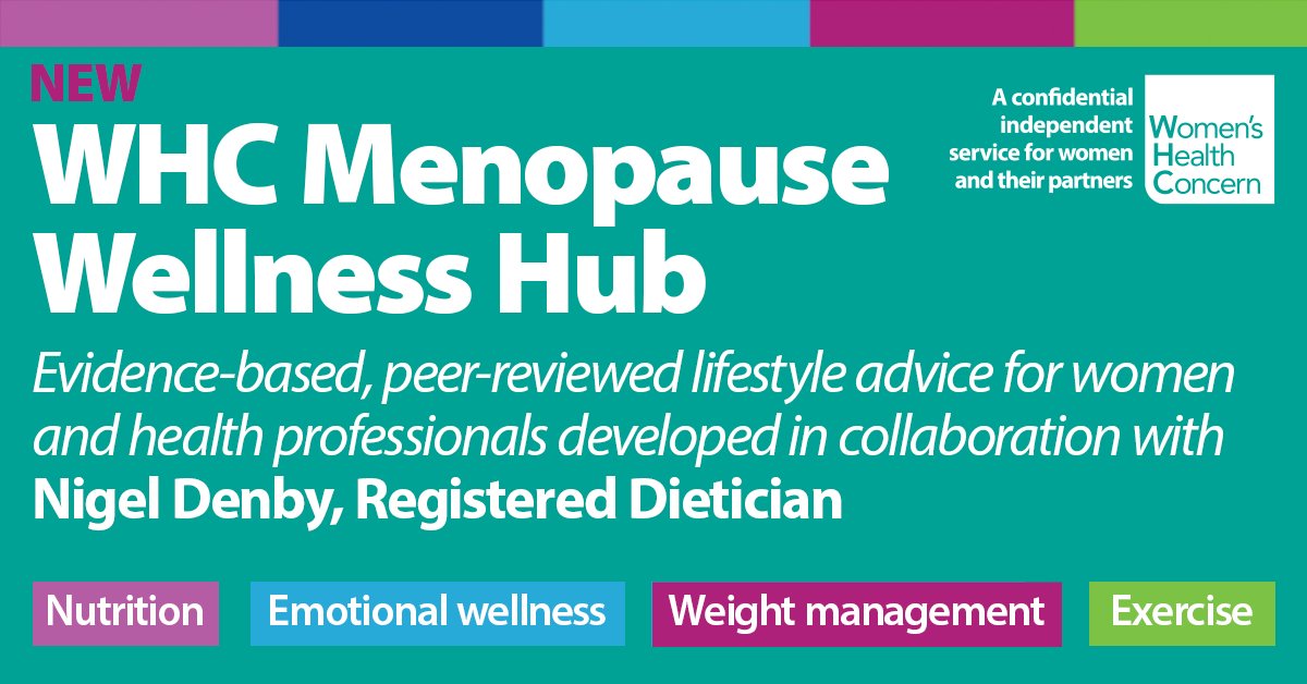 BrMenopauseSoc's tweet photo. NEW online Menopause Wellness Hub from Women’s Health Concern, in collaboration with N@DenbyNigel The Hub provides evidence-based, peer reviewed lifestyle information, for women and their partners, including new factsheets and video #menopause  https://t.co/nlbPeotos8 https://t.co/JOaHjuegm8