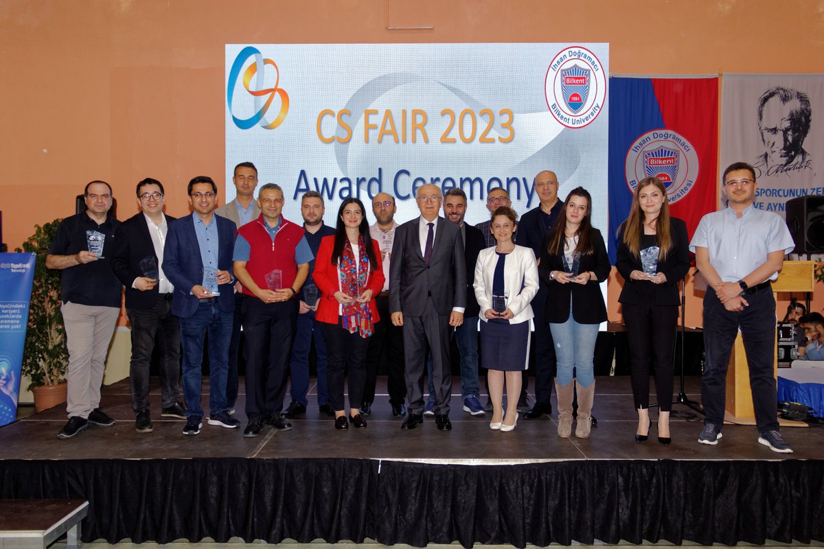 commencis's tweet photo. Last Friday, we were pleased to be one of the principal sponsors at the @BilkentUniv #CSFair 2023. Oğuz Gürler from our engineering team assessed the projects of graduate students. Let's extend our congratulations to the winning team for their dedication and impressive project. Keep an eye out for future events! #Commencis #CSFair2023 #Bilkent #university #CSFair