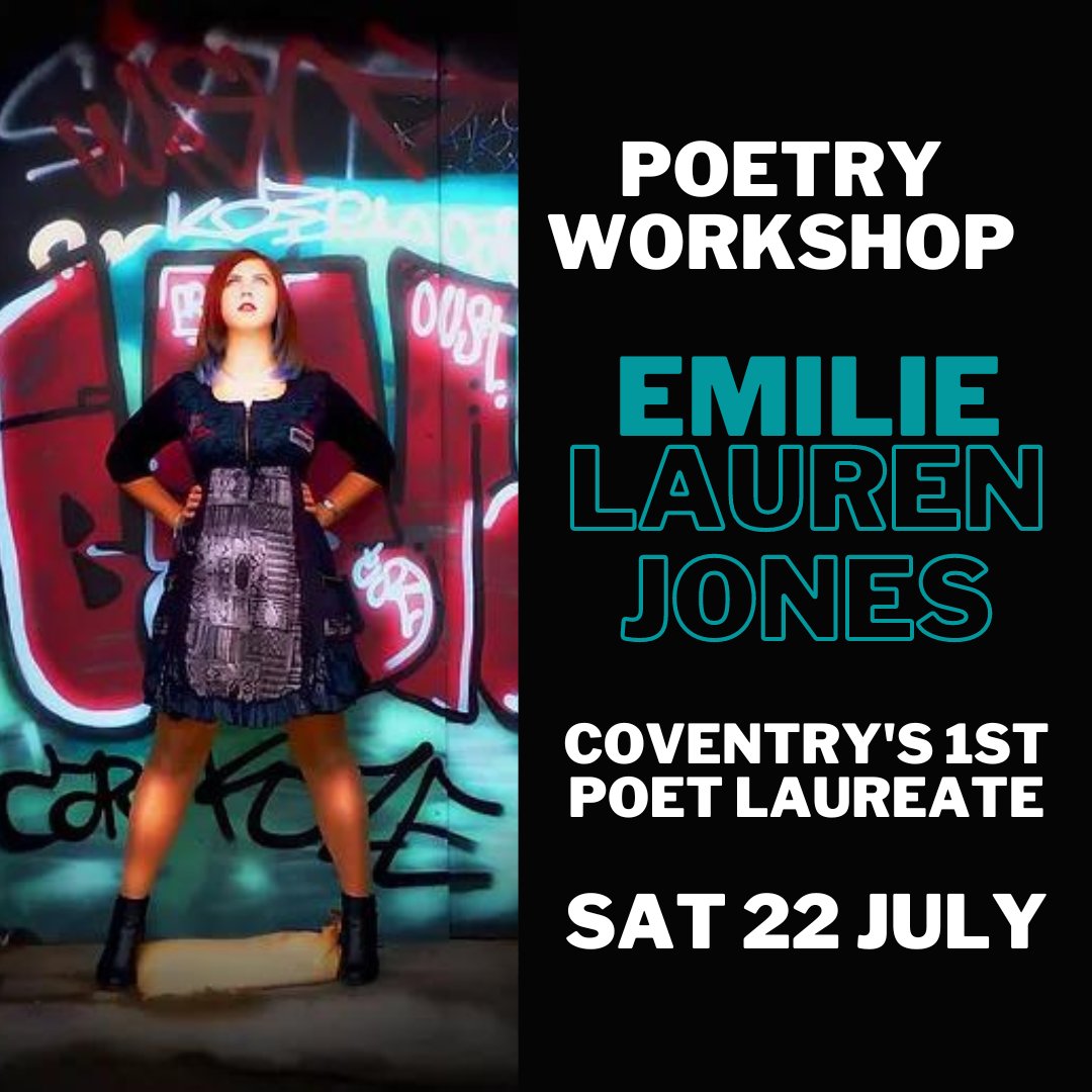 Do you love creative writing and performance? Join BHYC members for a bespoke poetry workshop from Coventry's Poet Laureate Emilie Lauren Jones, Saturday 22 July 📖✍️

Just £20 to participate.

To reserve your place email Imogen, i.tong@warwickschool.org

📸Rang-Zeb Hussain
