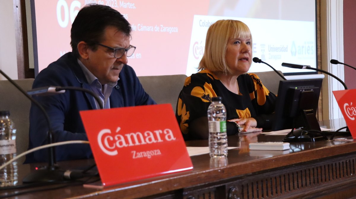 camarazaragoza's tweet photo. La jornada 'Colaboración público-privada: Demandas de la empresa aragonesa. Sector agroalimentario', organizada por @feuzgz  en colaboración con @camarazaragoza (ARIES), @CEOEAragon y @unizar, ha planteado las necesidades de las empresas en I+D+i y Formación. https://t.co/GDh147g1QF
