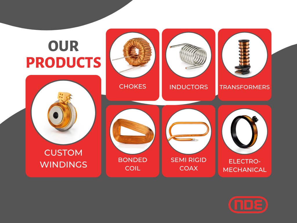 From tiny components through to electro-mechanical assemblies & bespoke windings, we are incredibly versatile here at North Devon Electronics 🙌

 For a company with nearly half a century of experience, check us out: bit.ly/3knmi24  

#CoilWinding #Electronics #UKEng