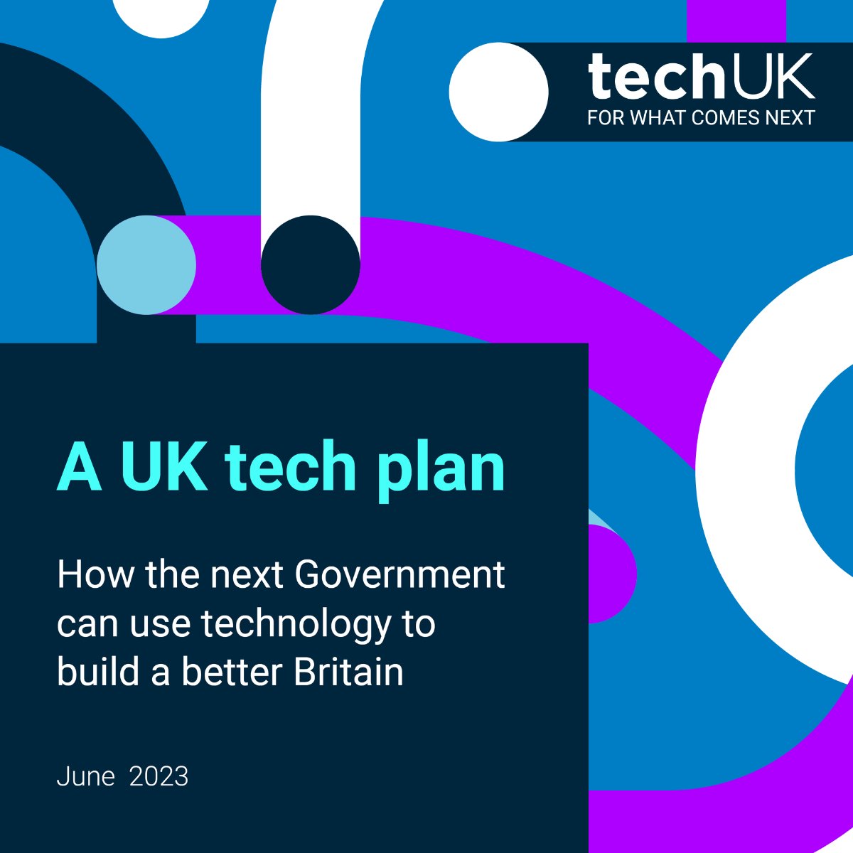 techUK's tweet photo. 📃🚨 techUK is excited to announce its #UKTechPlan: A Plan for UK Tech: How the Next Government can use Technology to Build a Better Britain at our #TechPolicy2023 Conference! 

Find out more at our website

👉https://t.co/yst3ErwwB0 https://t.co/DpbqhLgLe7