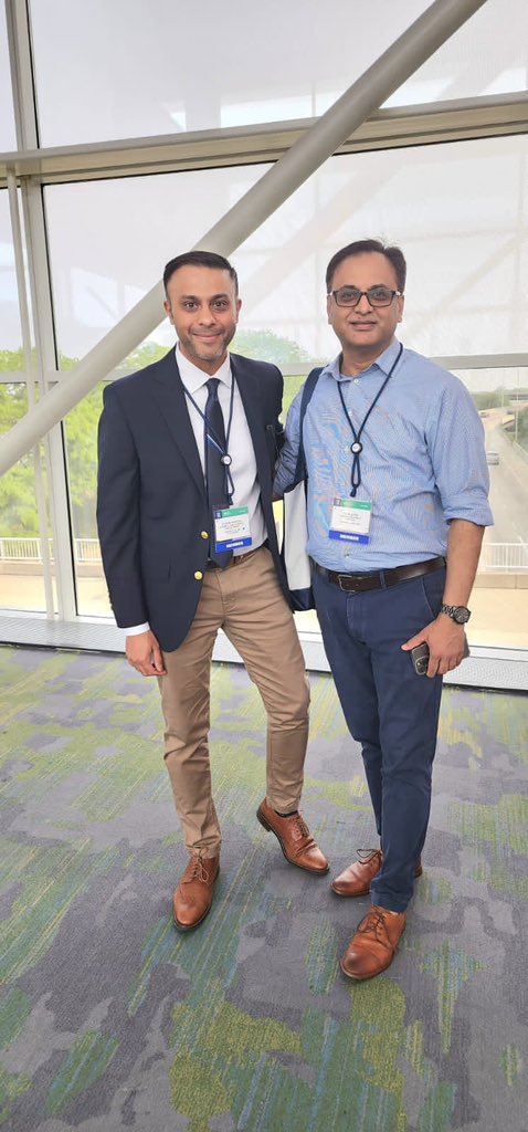 Good to see one of our senior graduates  <a href="/KhuramAhmadMD/">Khurram Ahmad</a>  with Dr Adnan Jabbar, Chairman Oncology at <a href="/dzhospitals/">Dr. Ziauddin Hospital</a> at ASCO and discussing the future fellowship plans and ideas to collaborate for Med Onc at Ziauddin. Looking forward to it. <a href="/ZiauddinAlumni/">ZUAANA</a> <a href="/Zuedu/">Ziauddin University</a> <a href="/ZMCAlumni/">Ziauddin Alumni Association</a>