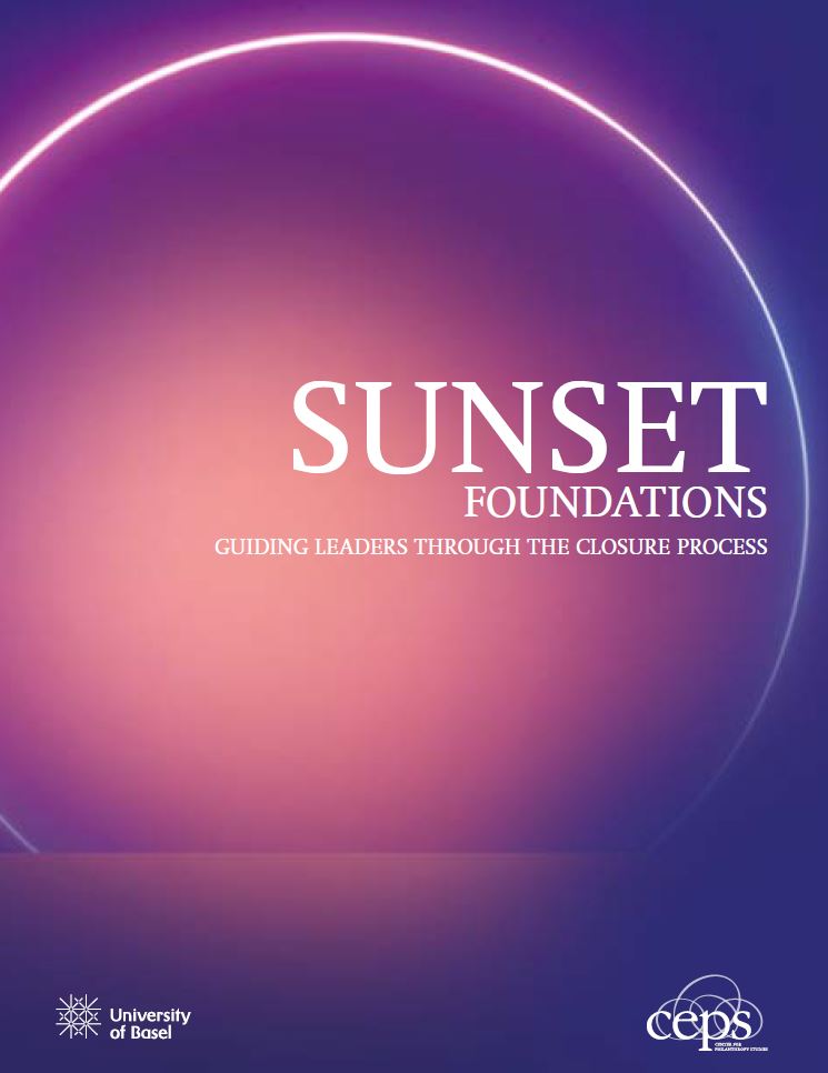 Sunset Foundations: time-limited, impactful responses to pressing societal and ecological challenges. The closure process ("sunset") is not a phase of consolidation but of strategic reorientation. 
CEPS just released a #strategy guide👉tinyurl.com/sunset-found-m…

#sunsetfoundation