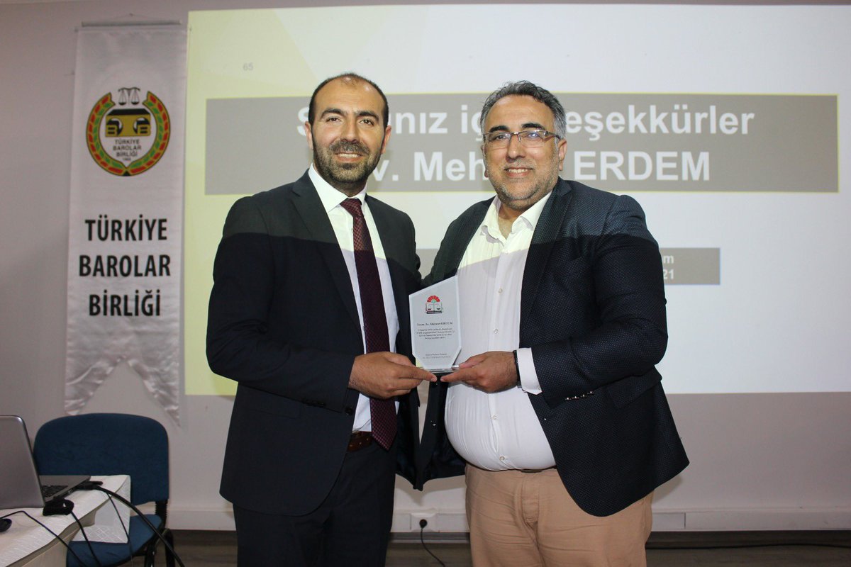 3 Haziran Cumartesi günü Av. Mehmet Erdem'in katılımlarıyla HMK Uygulamaları konulu Meslek İçi Eğitim Semineri düzenlenmiştir.