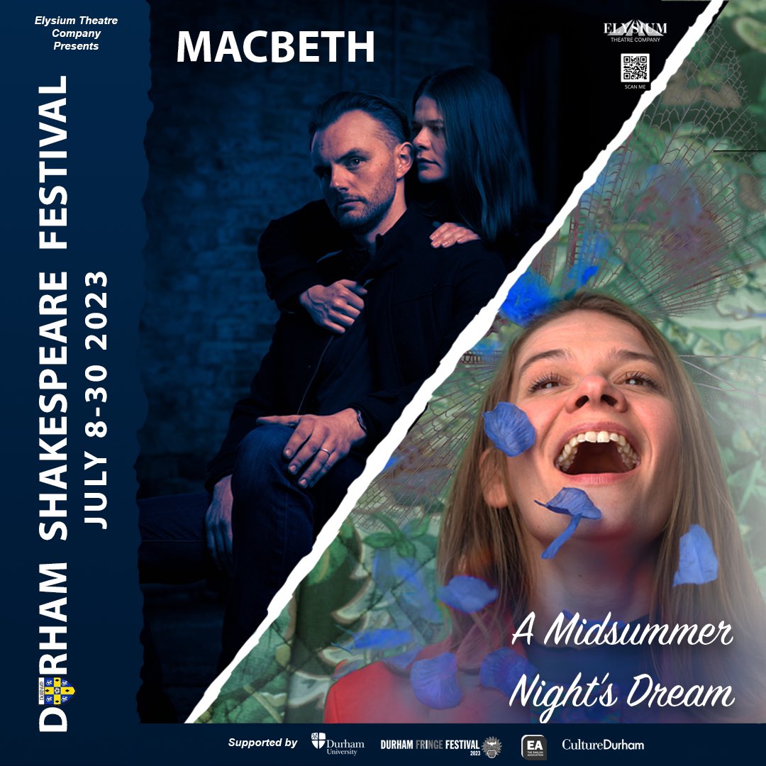 Announcing @MichaelPBlair as #Macduff & #Starveling in #DSF2023’s #SummerOfShakespeare in #Durham elysiumtc.co.uk/2022/11/09/dsf/ @Assembly_Rooms @ushawdurham @BishopTownHall @durhamfringe @NETheatreGuide @NHeartlands @reviewnortharts @DurhamCouncil