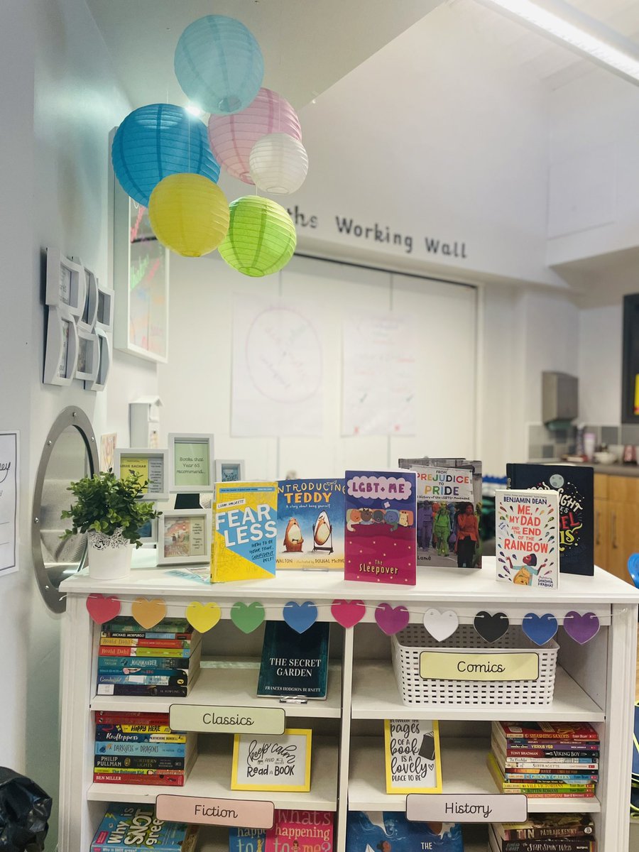 Y6S_CCPS's tweet photo. Summer Two library refresh! 🔁
Literacy to celebrate Pride Month 🏳️🌈🏳️⚧️💗
#PrideMonth2023 #ReadingCroxteth #CroxtethReading #WeLoveToRead #Education #BritishValues @CroxtethC https://t.co/YU1gHF2EAE