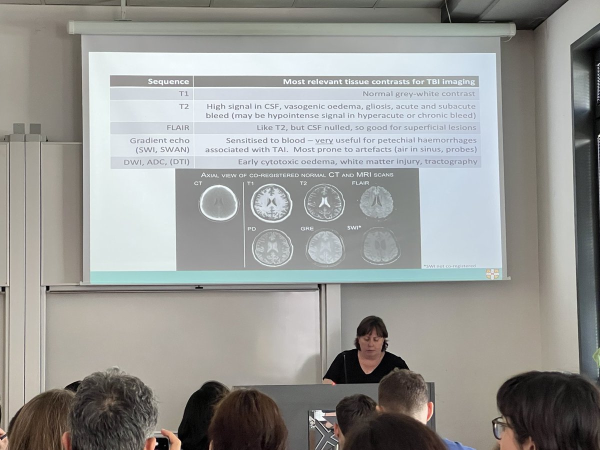 Advanced Neuroimaging pearls from <a href="/vfjn2/">Virginia Newcombe</a> #neurosummerschool2023 #bicoccauniversita