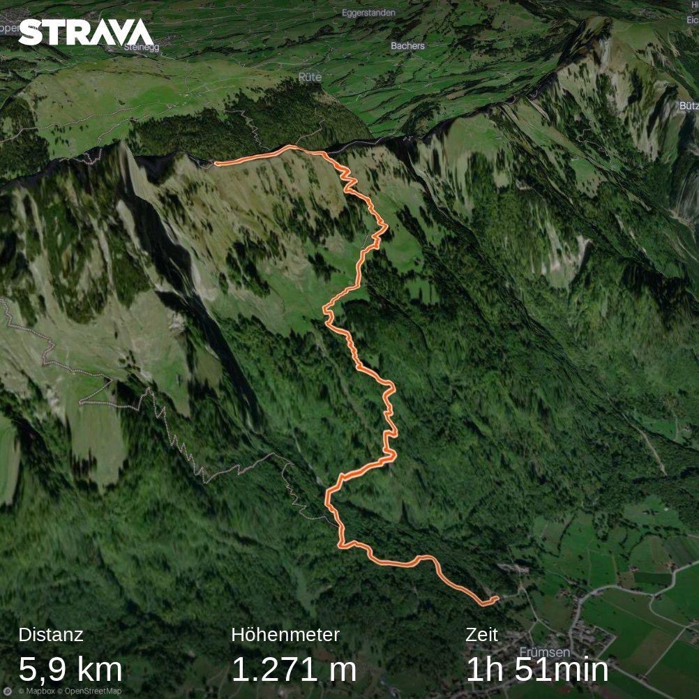 grbhr's tweet photo. Coole #Wanderung mit Arbeitskollegen von #Frümsen hinauf zum Berggasthof #Staubern. Steil! ⛰️😅 https://t.co/XKegSF9Yq9