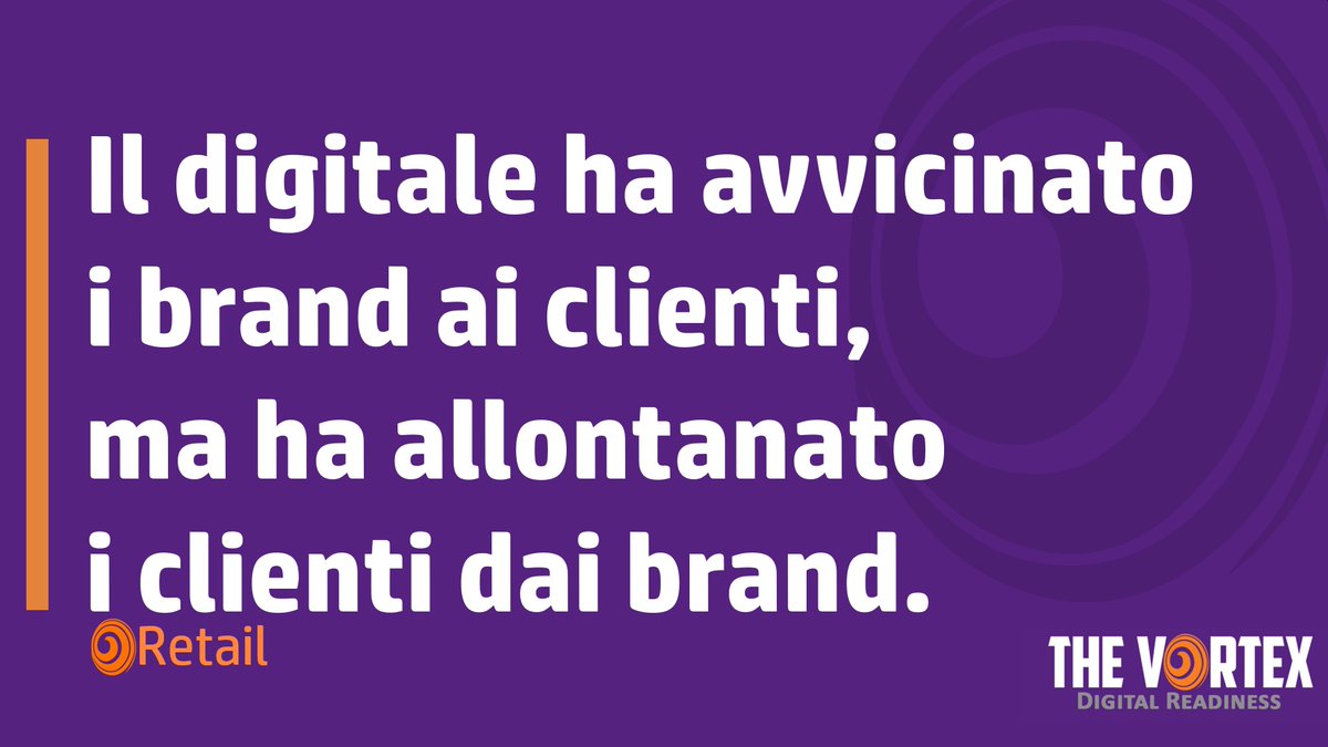 Oggi i brand non possono più dare per scontato che i clienti siano disponibili ad andare in negozio.

Ma i clienti danno per scontato che i brand siano disponibili anche da remoto.

#retail #customerservice #socialmedia #whatsapp