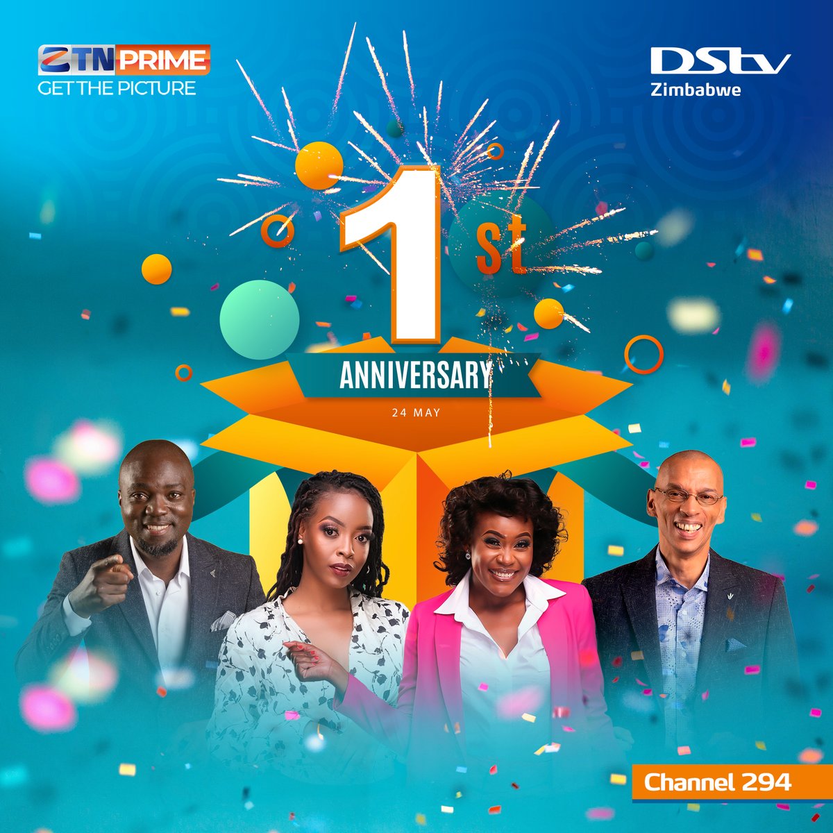 Grateful to you, our viewers and partners, for the outstanding support as ZTN Prime turns one-year-old on <a href="/DStvZimbabwe/">DStvZimbabwe</a>.

🥂To more years of creating greatness together!!  

#GetThePicture #Zimbabwe #DStv294