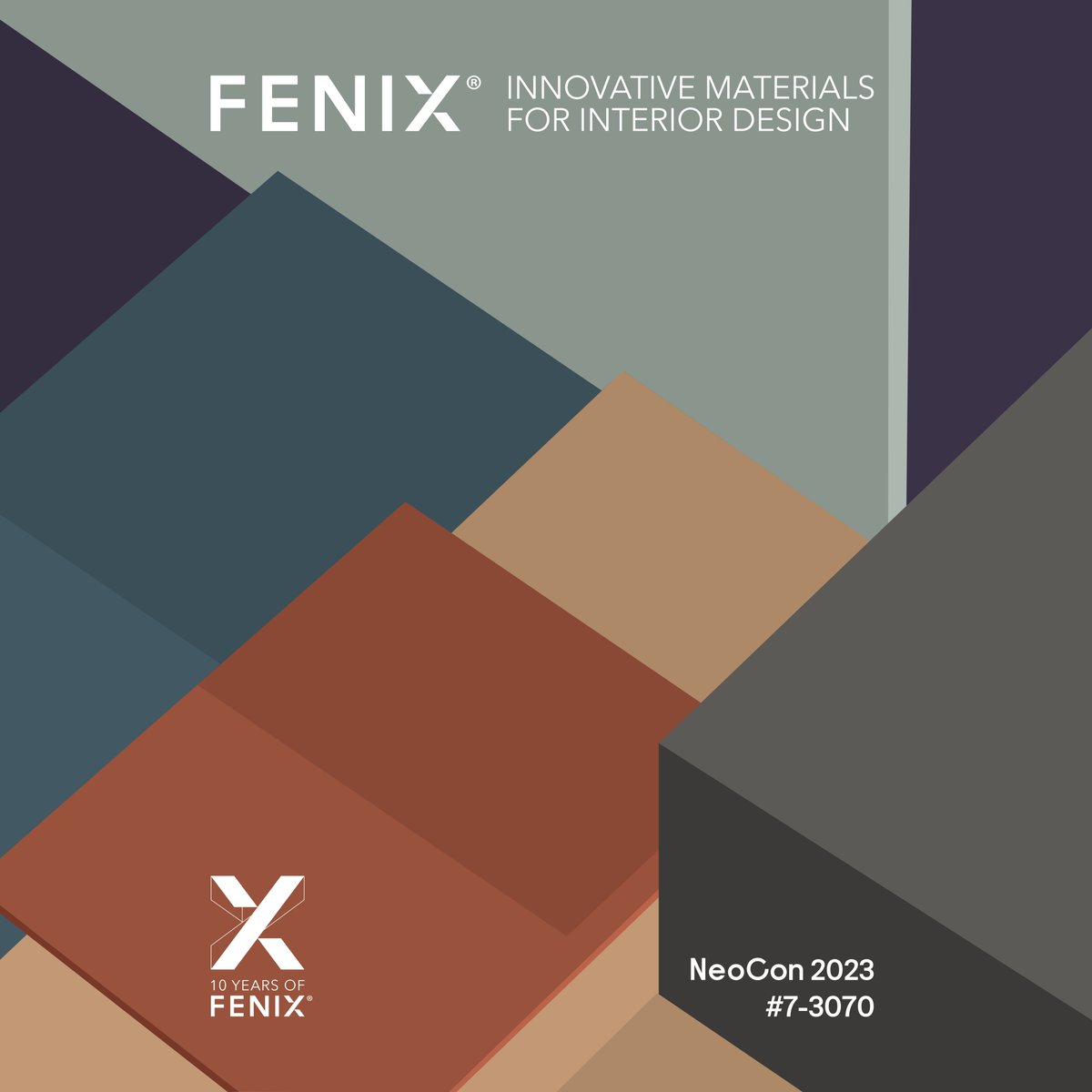 a_arpa's tweet image. 📣 SAVE THE DATE! NeoCon, June 12–14 - THE MART # 7-3070, Chicago

➡️ FENIX® Innovative Materials for Interior Design on display at @NeoCon_Shows 2023: discover their distinctive technological features and timeless elegance! 

#fenixforinteriors #NeoCon2023 #TogetherWeDesign