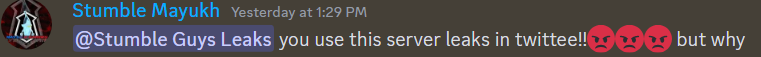 Stumble Guys Leaks! tweet media