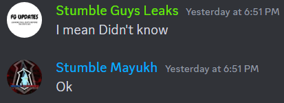 Stumble Guys Leaks! tweet media