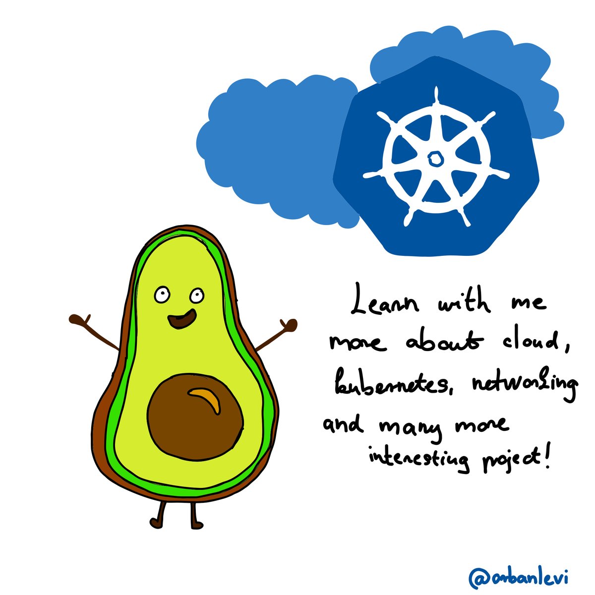 I'm launching a new side project to explore how things work with #Kubernetes, #cloud, #containers, and #networking. Join me as I enhance my drawing skills while sharing insights on these technologies. Follow and retweet to spread the word to your friends.