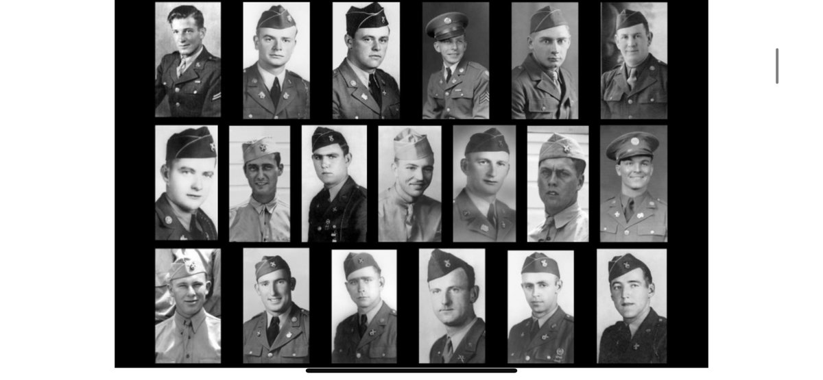 Thank you for my life of freedom. The 19 Bedford Boys who died this morning. <a href="/WWIIMemorial/">WWII Memorial Friends</a>