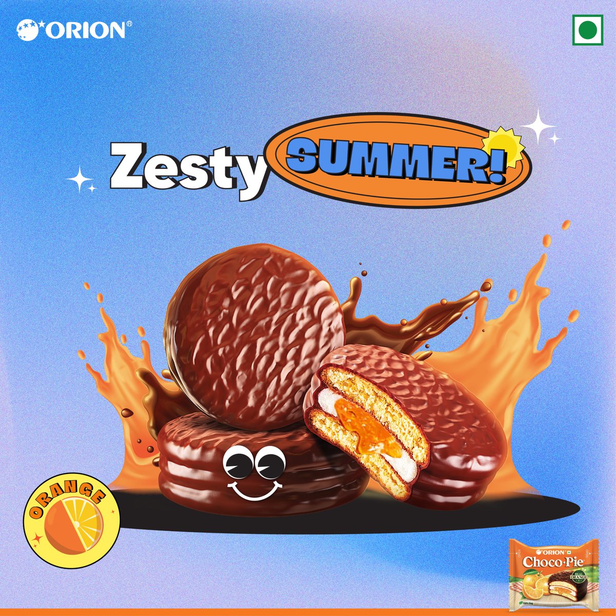 InOrionChocoPie's tweet photo. Summer keeps getting sweeter!
How do you enjoy Orion’s OG taste with a zesty twist?
#Orion #OrionChocoPie #OrangeChocoPie #OrangeFlavour #Summers #Citrusy https://t.co/wNUVSkOgV4