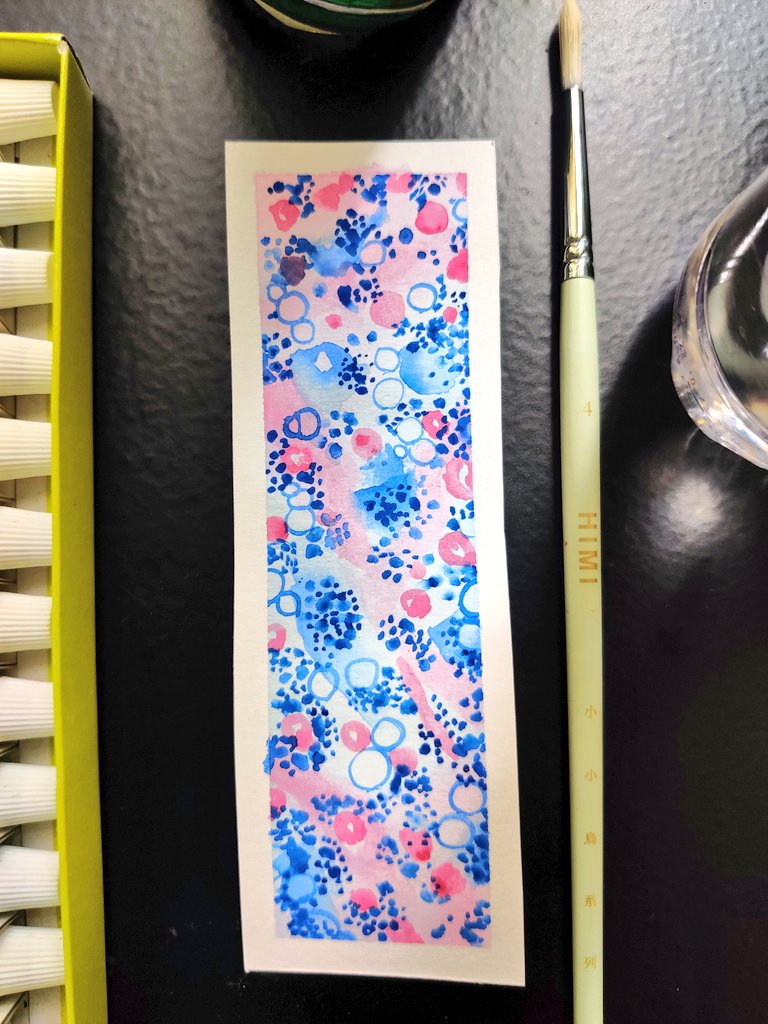Hemosiderin (storage iron granules) in liver !
Perl's Prussian Blue stain🔮

#PathTwitter #pathart #pathology #MedTwitter #watercolor