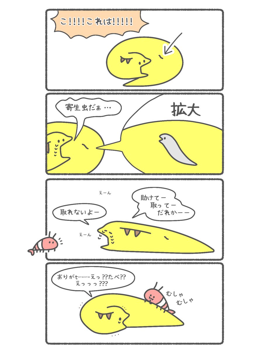 助けを求めるウツボ