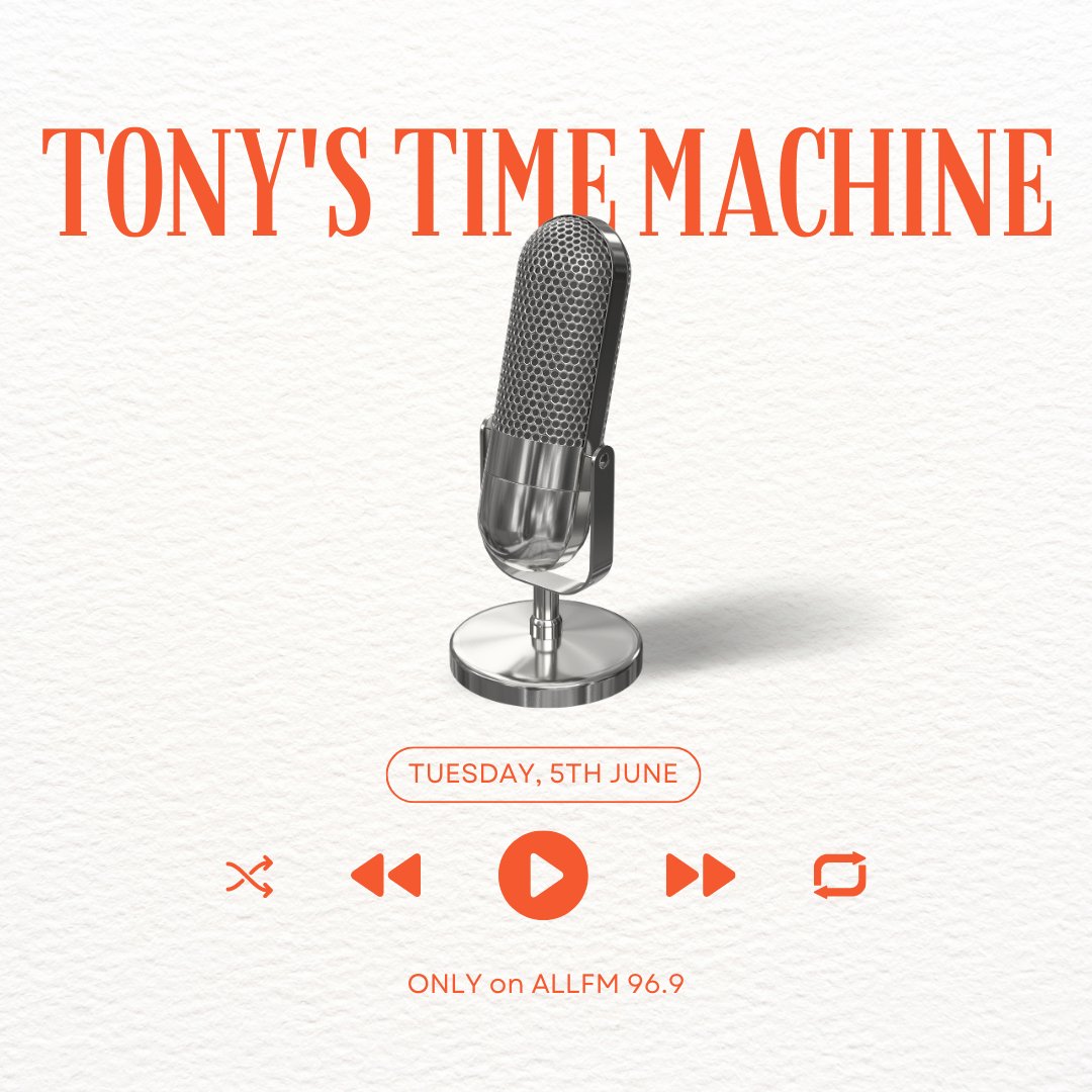 TTimeMachine969's tweet image. Tune in at 12pm to catch interviews with @RebeccaDownesUK and @TheMagpieArc plus great tunes!