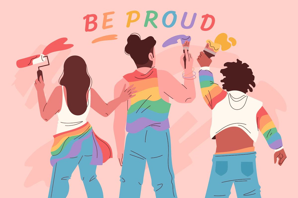 Gender is separate from biological sex. Gender identity is the way a person identifies internally and can be the same as their sex (cis) or can be different to their sex (trans). Identity can also be non-binary, that is it doesn't sit comfortably with man or woman #30DaysOfPride