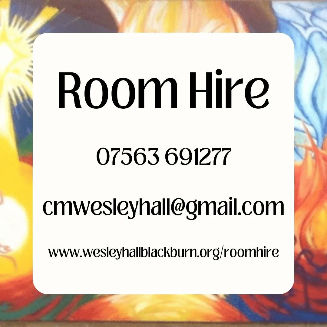 Looking for a space to host your Tuesday meetings or events? Rooms 18, 21, 22, and 23 at Wesley Hall are now available for booking! 

buff.ly/3StmyaU 

#WesleyHall #RoomHire #Blackburn #BlackburnTownCentre #MeetingRooms #TuesdayMeetings #EventSpace