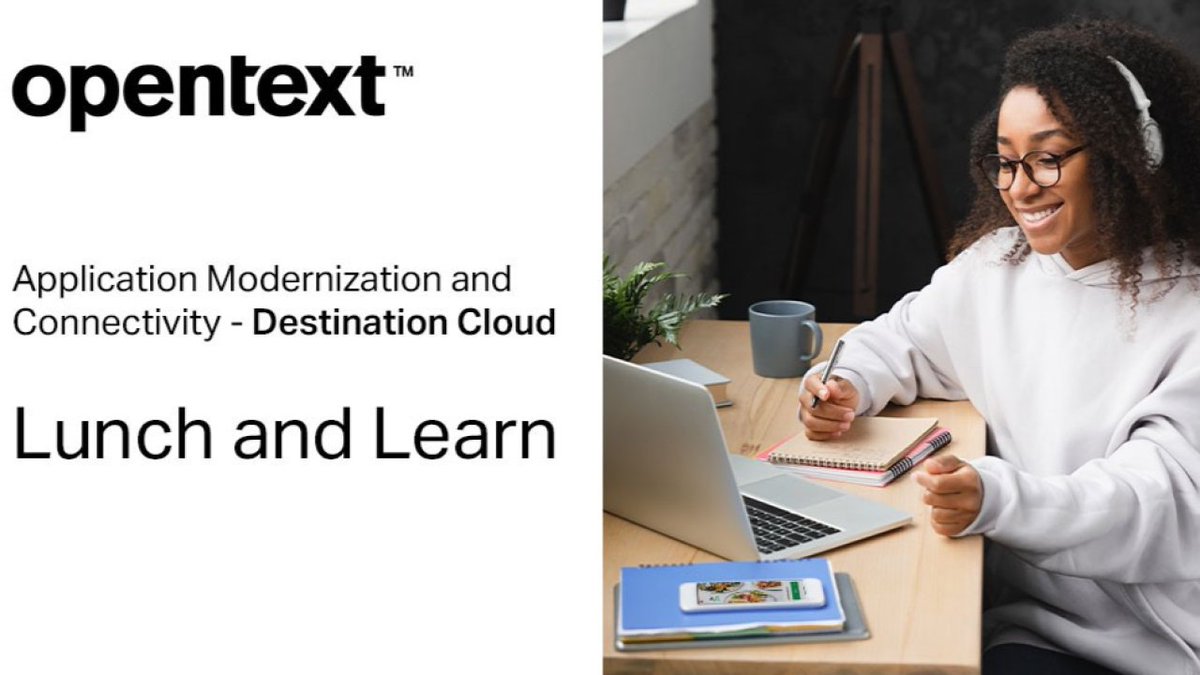 Join @OpenText for an interactive Lunch and Learn session on 22 June and unlock the full potential of the cloud. Register here: ow.ly/MUcv50OgJ7T #UnlockTheCloud #CloudTechnology #ModernizationStrategy #CloudTrivia #applicationmodernization #CloudJourney #NextLevelCloud
