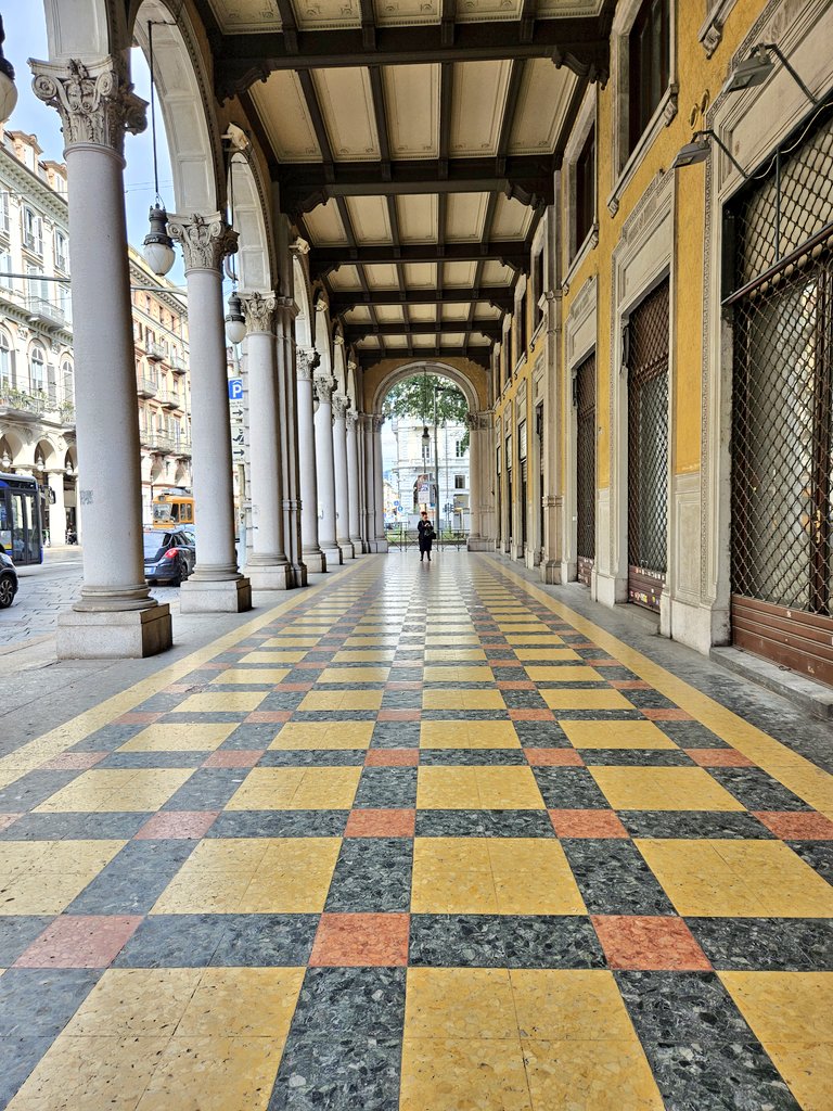 Hope your #turin Tues goes by smoothly ☕️ or 🫖 turinepi.com #torino #walkingtours #tastings #conciergeservices #classes #travelwithus #northernitaly #travelitaly #marble #arcades #italiamarchitecture
