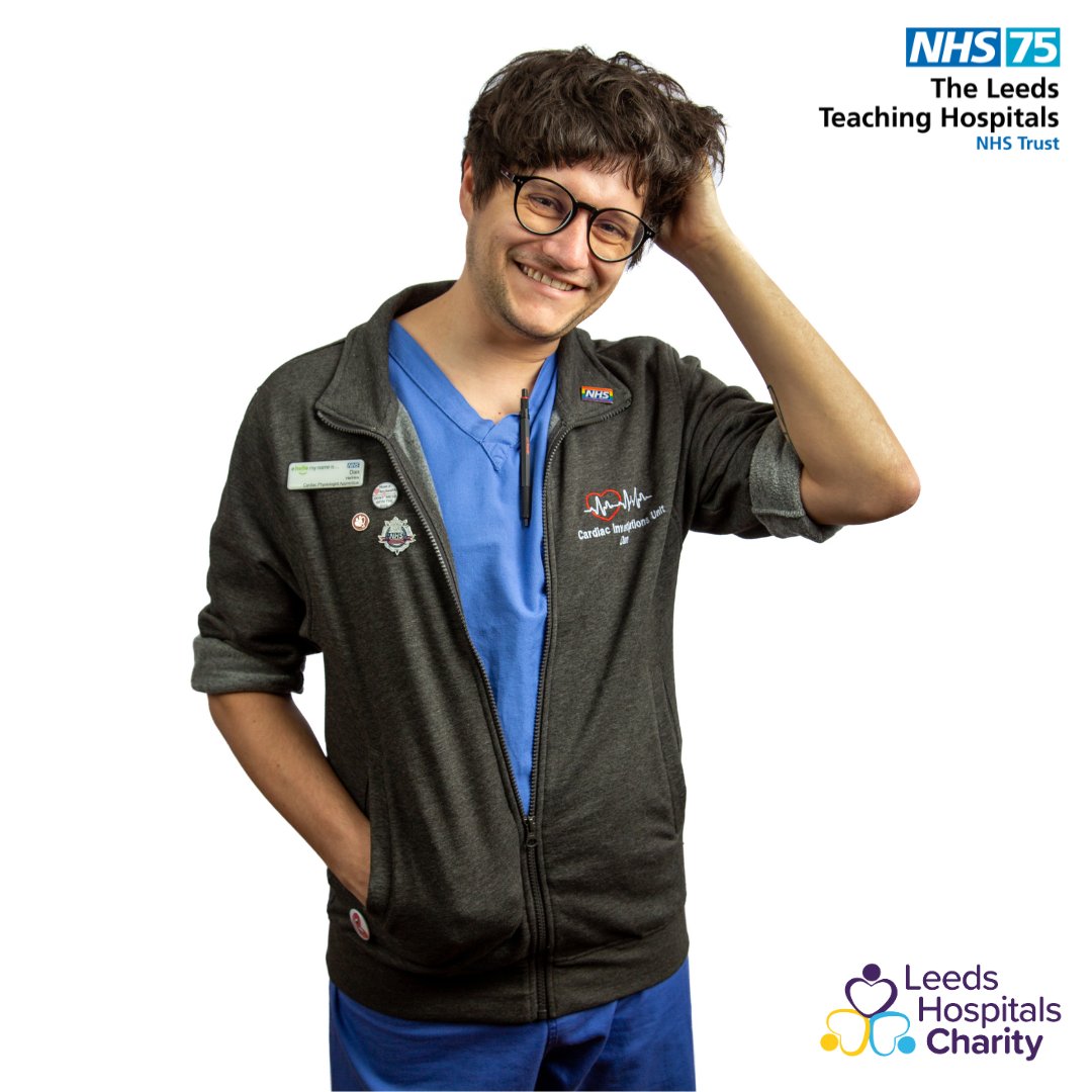 LDShospcharity's tweet photo. 75 Faces of the NHS - Day 47
Dan Lancaster is a Cardiac Physiologist Apprentice at @LeedsHospitals.
“The NHS is a beacon of care and compassion; it's a testament to what can be achieved when people come together, which is something to be immensely proud of."
#NHS75 #75Faces https://t.co/bRUgFc4neq