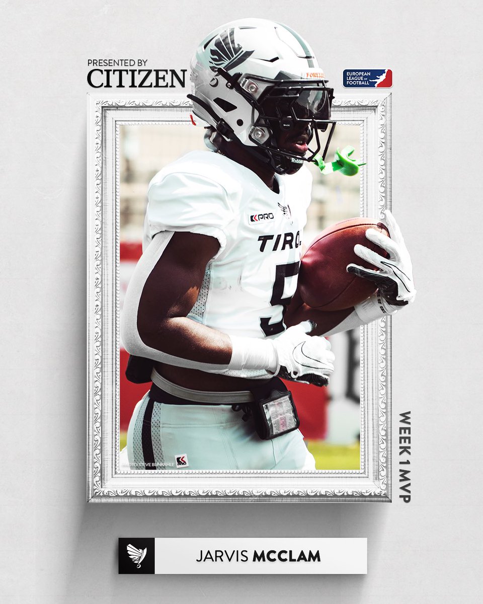 There he is! Your Week 1 MVP presented by #Citizen 🙌

<a href="/PRIMESVGE/">SCSG PRIME</a> has been outstanding on this opening weekend with 3 total touchdowns and 435 all-purpose yards. McClam scored a receiving, passing and kickoff return touchdown 🚀