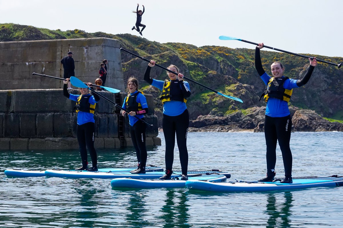 Feels like summer is here! ☀️

It was great to see Portknockie Harbour so busy this weekend, with fisherman, kayakers, swimmers, jetskis, and Findochty rowers. Dolphins even joined our tour! Good to see all water users respecting each other and having a good time 🤙