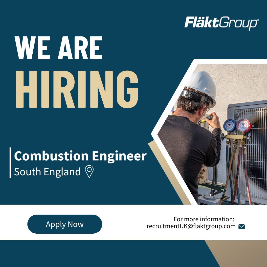 FläktGroup UK on Twitter "We are hiring!! Apply here https//eu1.hubs