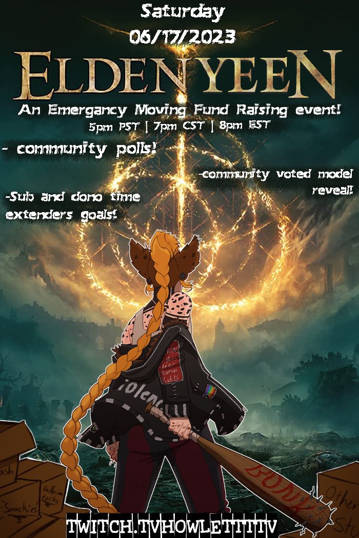 HowlettLIVE's tweet photo. It's SPECIAL EVENT time ,stinkies! I'll be hosting a community poll to pick what build we do for the run as generic fantasy classes listed so no Elden Ring knowledge required! AND as a bonus I'll be designing a new model based on the winner!
#Vtuber #Vtubers #ENVtuber #VTuberEN https://t.co/75ruQNAhjU