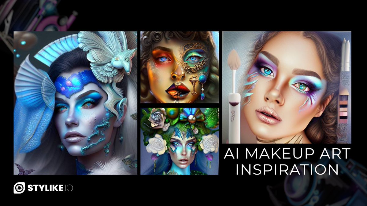 Stylike_io's tweet photo. #Stylike_AI Art For Makeup Artists Inspiration ! 🤩 https://t.co/Ch27IyE7fS