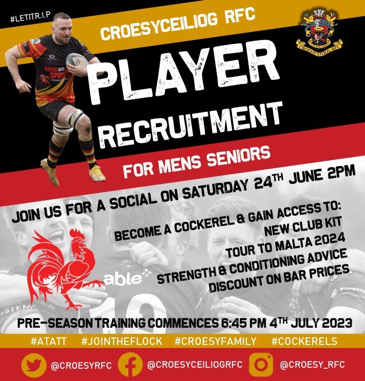 Croesyceiliog RFC tweet media