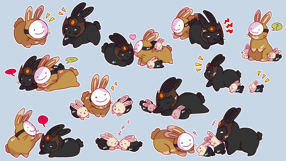 Rainy_stressed's tweet photo. A warm up round of Farfadream bunny >v<

#farfadream https://t.co/TwwZOA9Br3