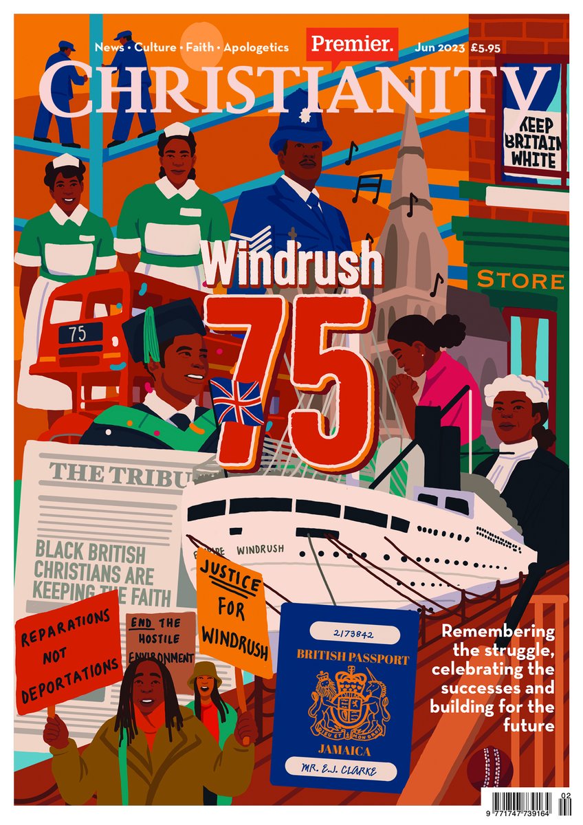 samhailes's tweet photo. It's here! A very special, guest-edited issue of @Christianitymag marking #Windrush75. Some amazing contributions from @andoh_adjoa @LeroyLogan999. Thanks to @CTBI for allowing @RSReddie to be our guest editor. Want it? Get it here >> https://t.co/0VTqKBmuLG https://t.co/9RZZIMr8bv